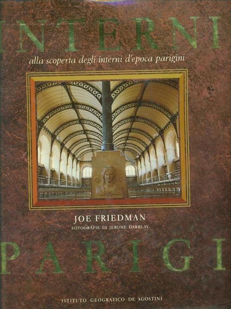Interni Parigi - Joe Friedman - copertina