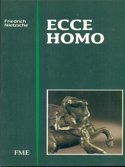 Ecce homo - Friedrich Nietzsche - copertina