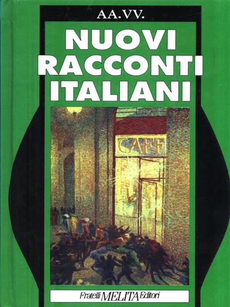 Nuovi racconti italiani (libro verde) - copertina