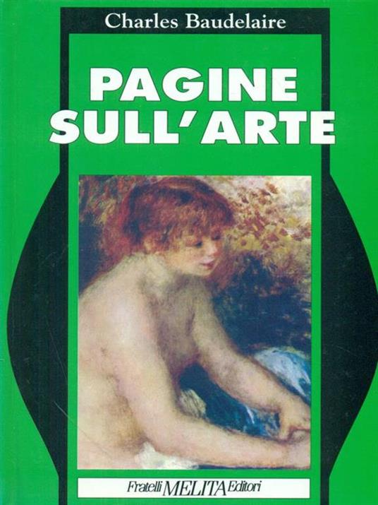 Pagine sull'arte - copertina
