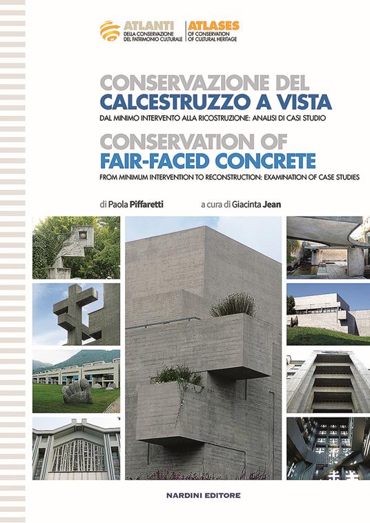 Conservazione del calcestruzzo a vista-Conservation of fair-faced concrete - Paola Piffaretti - copertina