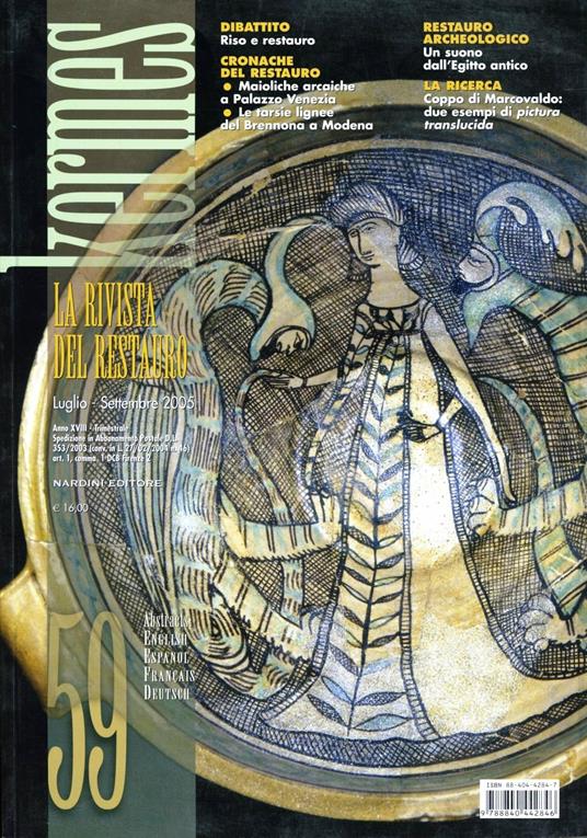 Kermes. La rivista del restauro. Vol. 59 - copertina
