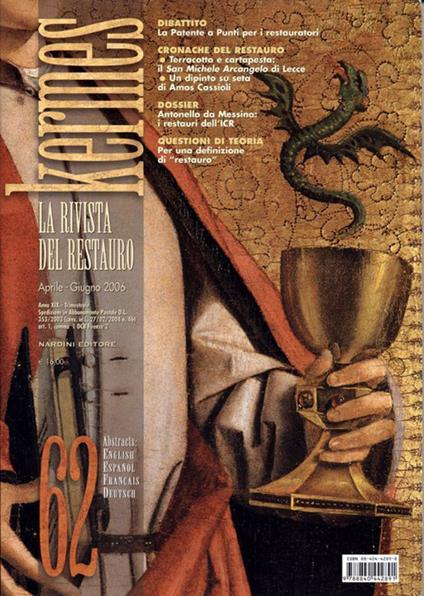 Kermes. La rivista del restauro. Vol. 62 - copertina