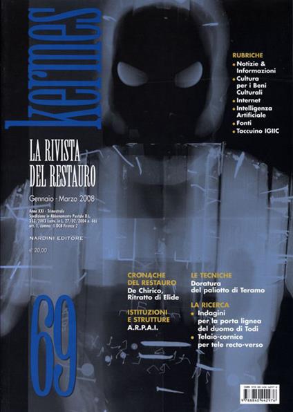 Kermes. La rivista del restauro. Vol. 69 - copertina