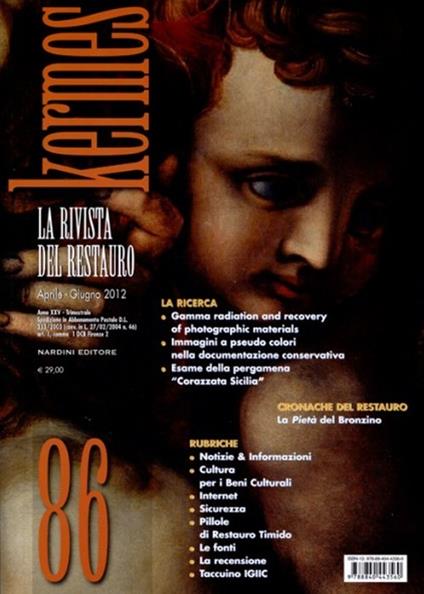 Kermes. La rivista del restauro. Vol. 86 - copertina