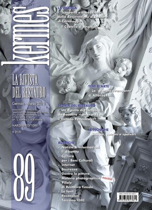 Kermes. La rivista del restauro. Vol. 89 - copertina