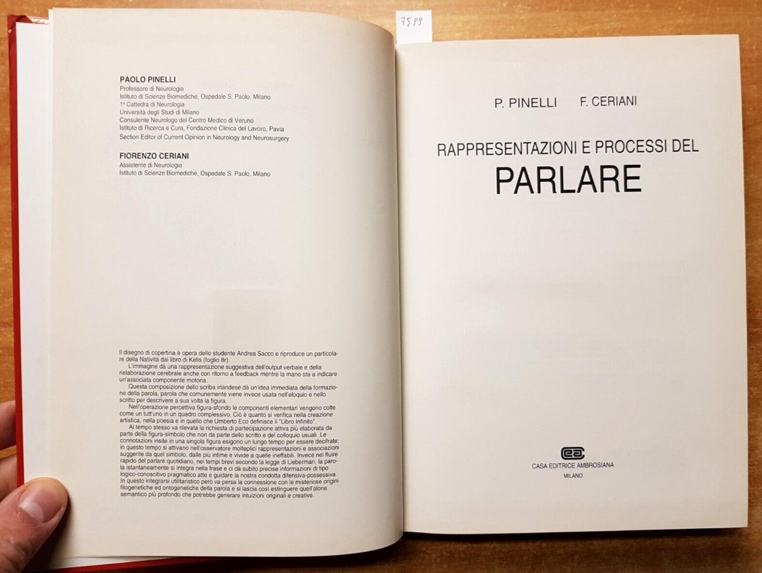 Rappresentazioni e processi del parlare