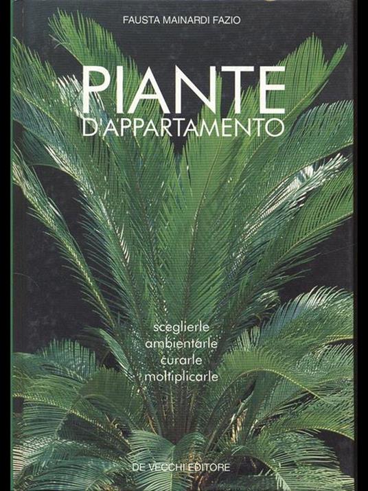 Piante d'appartamento - Fausta Mainardi Fazio - copertina