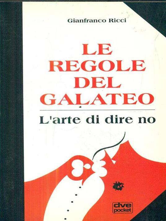 Galateo. L'arte di dire no - copertina