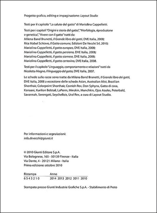 Enciclopedia del gatto. Tutte le razze riconosciute. Storia, curiosità, caratteristiche - 2