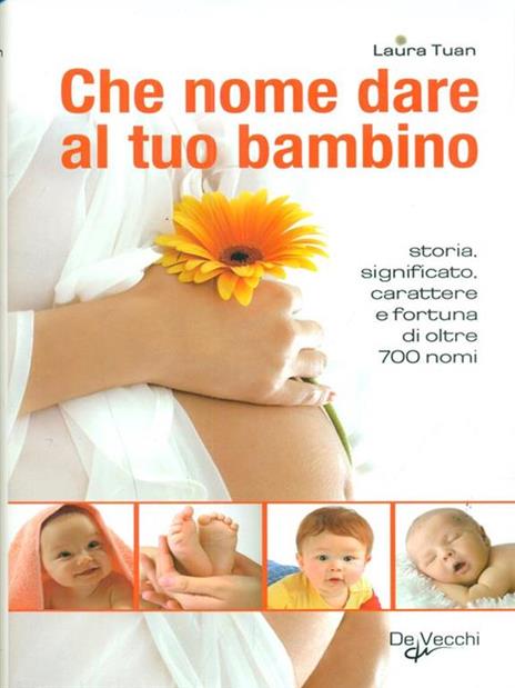 Che nome dare al tuo bambino. Storia, significato, carattere e fortuna di oltre 700 nomi - Laura Tuan - copertina