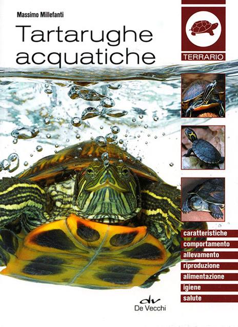 Tartarughe acquatiche - Massimo Millefanti - copertina