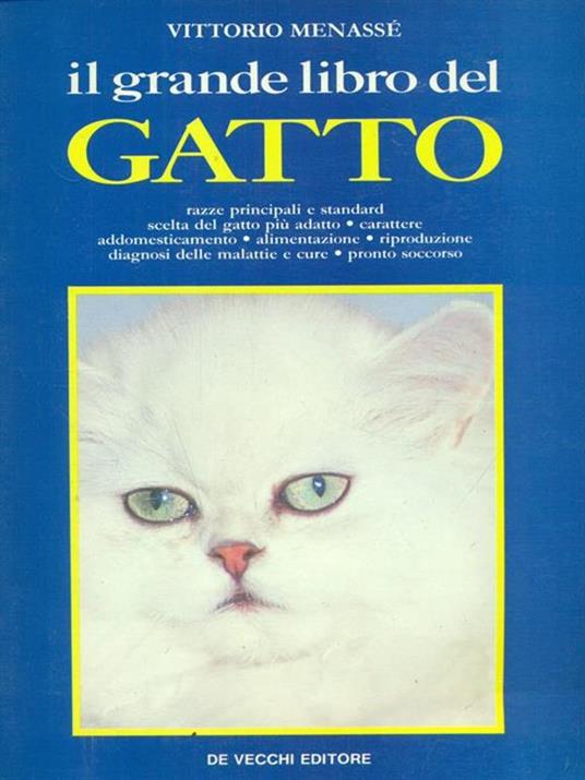 Il grande libro del gatto - Vittorio Menassé - copertina