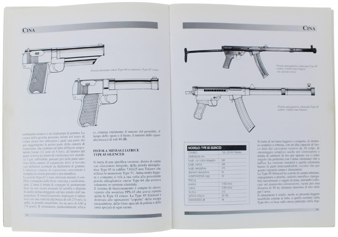 Il libro completo dei silenziatori e delle armi silenziate