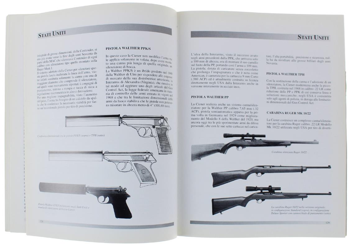 Il libro completo dei silenziatori e delle armi silenziate