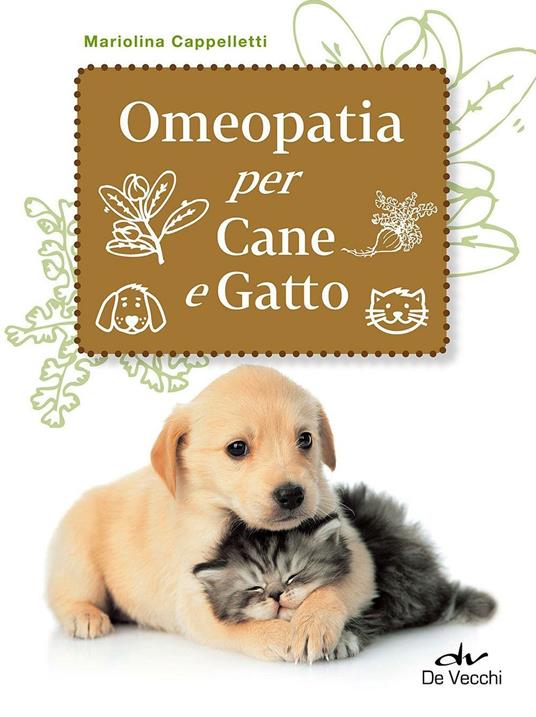 Omeopatia per cane e gatto - Mariolina Cappelletti - copertina