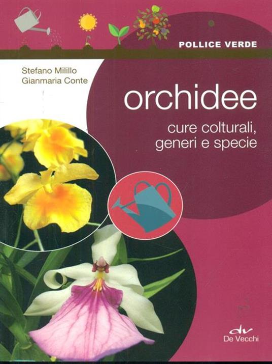 Orchidee. Cure colturali, generi e specie - Stefano Milillo,Gianmaria Conte - copertina