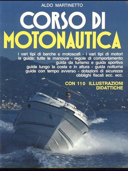 Corso di motonautica - Aldo Martinetto - copertina