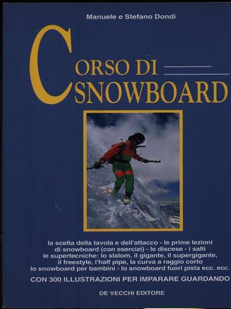 Corso di snowboard - Manuele Dondi,Stefano Dondi - copertina