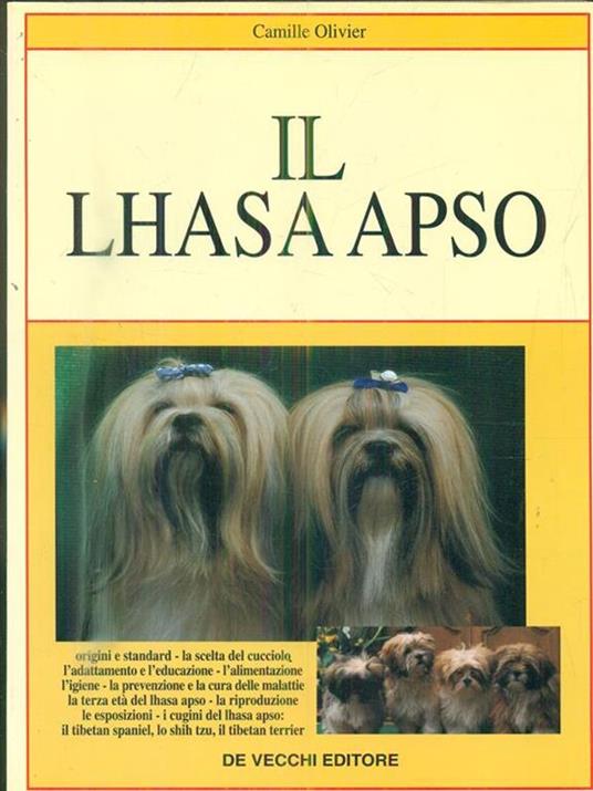 Il lhasa apso - Camille Olivier - copertina