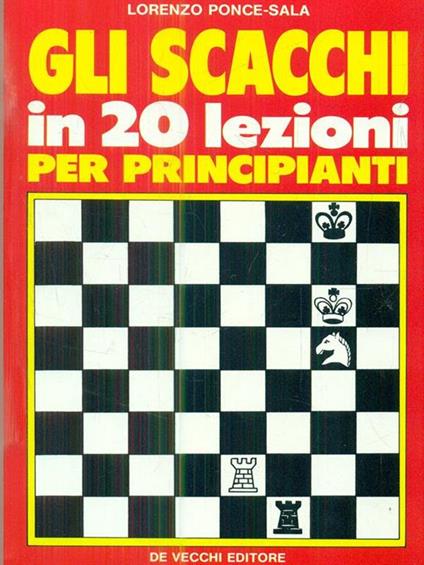 Scacchi 20 lezioni - copertina