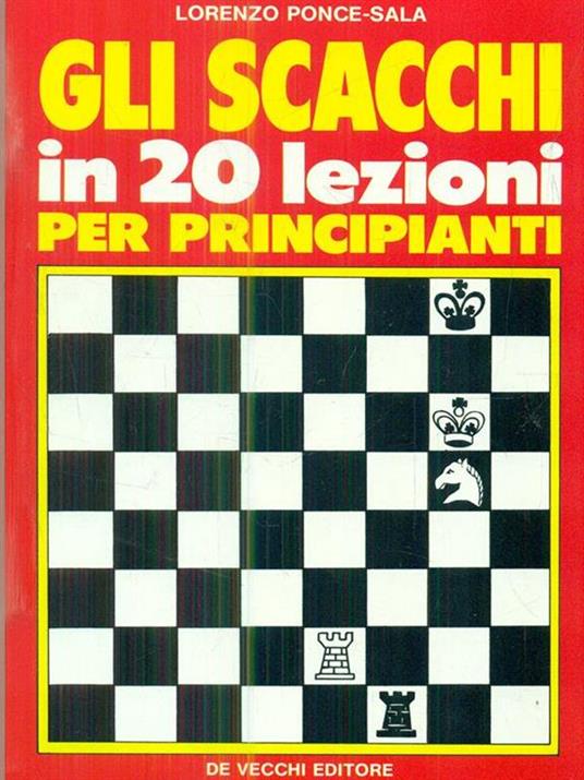 Scacchi 20 lezioni - copertina