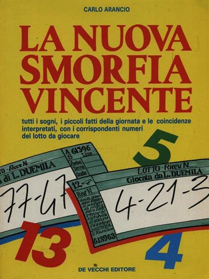 La nuova smorfia vincente - Carlo Arancio - copertina