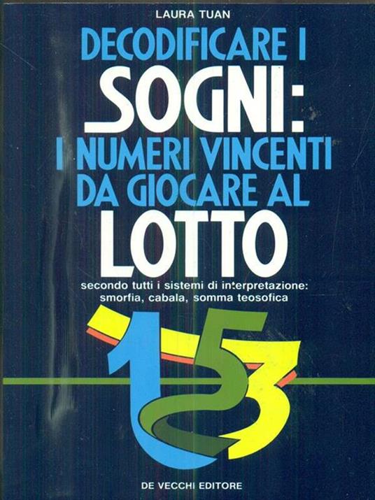Decodificare i sogni: i numeri vincenti da giocare al lotto - Laura Tuan - copertina