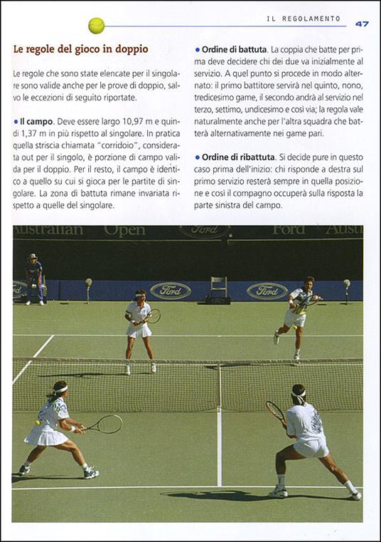 Tennis. Regolamento, tattica, colpi, allenamento - Stefano Alfonsi - 5