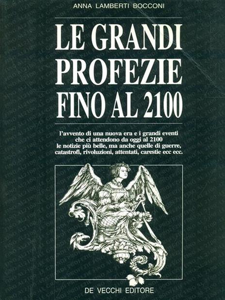 Le grandi profezie fino al 2100 - Anna Lamberti Bocconi - copertina