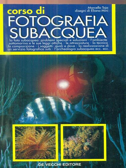 Corso di fotografia subacquea - Marcello Toja - copertina
