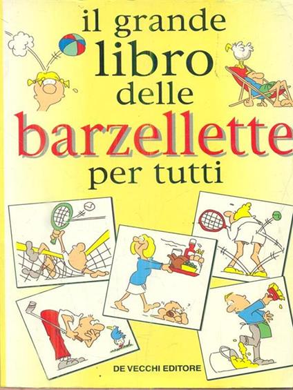 Il grande libro delle barzellette per tutti - copertina
