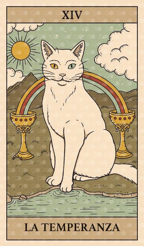 Tarocchi magici dei gatti. 78 carte e un manuale per veri devoti dei felini. Ediz. a colori. Con 78 Carte - Thiago Corrêa,Chaterine Davidson - 5