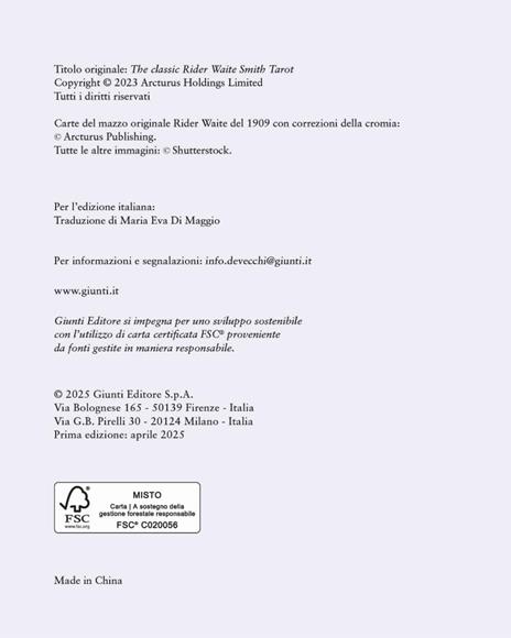 Tarocchi Rider Waite Smith. Con 78 Carte - 3