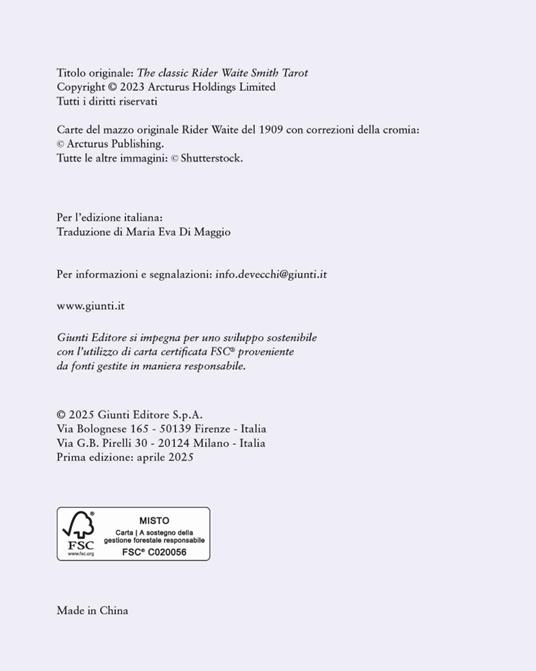 Tarocchi Rider Waite Smith. Con 78 Carte - 3