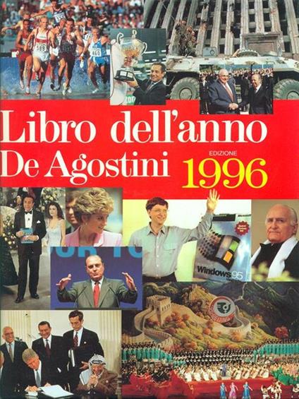 Il libro dell'anno De Agostini 1996 - copertina