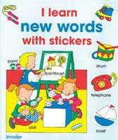 I learn new words with stickers - copertina
