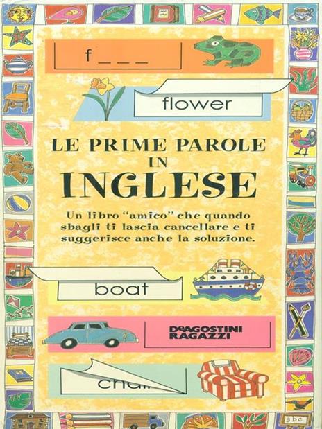 Le prime parole in inglese - copertina