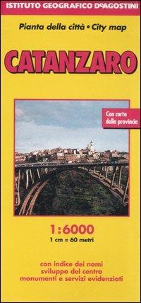 Catanzaro 1:6 000. Ediz. multilingue - copertina