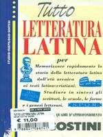 Tutto letteratura latina