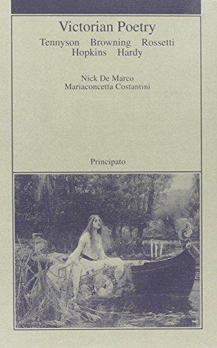 Victorian poetry - Nicola De Marco,Mariaconcetta Costantini - copertina