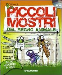  Piccoli mostri del regno animale. CD-ROM. Con libro -  Daniele Panebarco - copertina