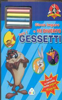 Gioco imparo e mi diverto con i gessetti. Looney Tunes. Ediz. illustrata. Con gadget