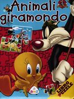Animali giramondo. Looney Tunes. Libro puzzle