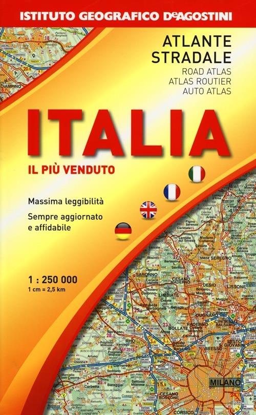 Atlante stradale Italia 1:250.000 2013-2014 - copertina