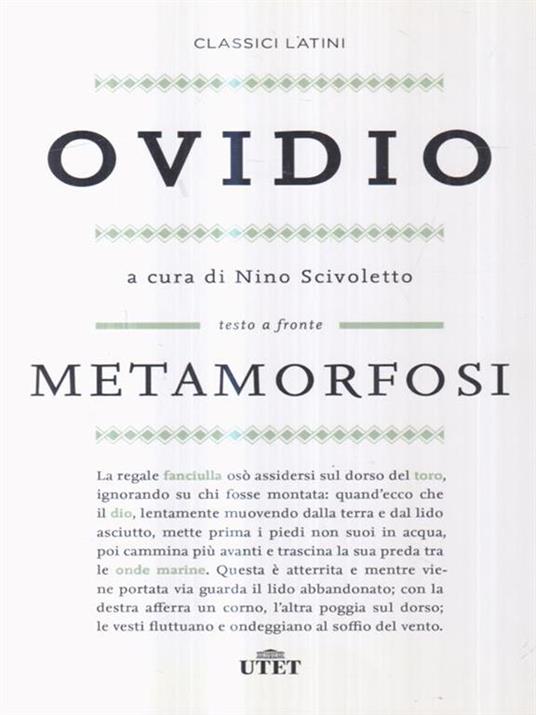 Metamorfosi. Testo latino a fronte - P. Nasone Ovidio - 2