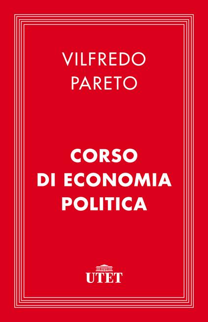 Corso di economia politica - Vilfredo Pareto,Giuseppe Palomba - ebook