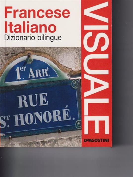 Dizionario visuale bilingue. Francese-italiano - copertina