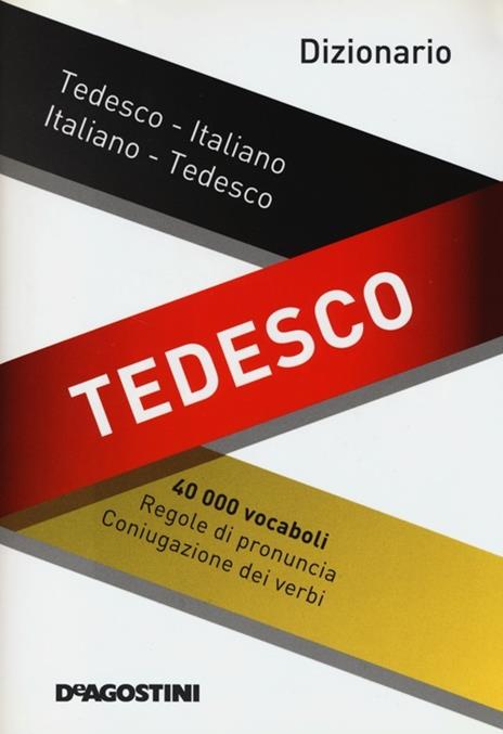 Dizionario tedesco. Tedesco-italiano, italiano-tedesco. Ediz. bilingue - copertina
