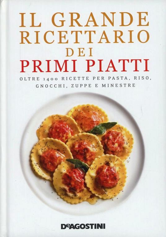 Il grande ricettario dei primi piatti - copertina